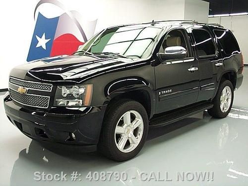 2007 chevy tahoe ltz nav rear cam dual dvd 20's 74k mi texas direct auto