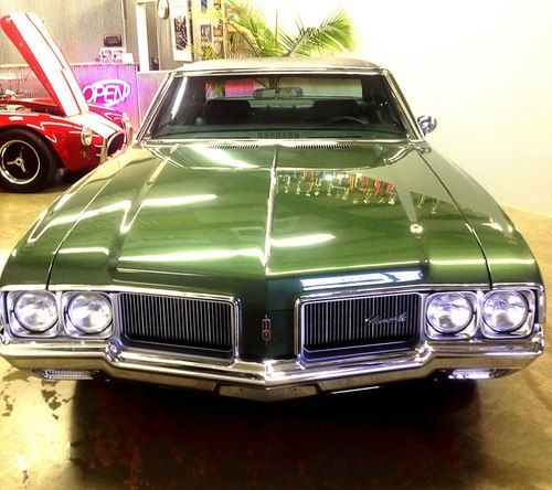 1970 oldsmobile cutlass supreme 2dr holiday coupe 455 big block auto restored