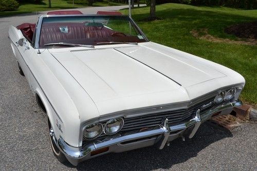 1966 chevrolet impala ss convertible with automatic transmission.