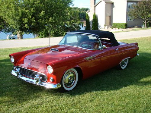 1955 ford thunderbird interior: very impressive