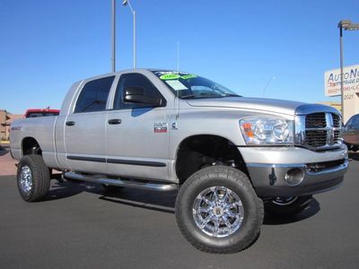 2008 dodge ram 2500hd mega cab slt cummins diesel 4x4 lifted truck fabtech lift