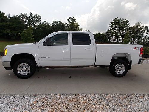 2008 gmc sierra slt 2500 crew cab navi,sunroof,dvd "loaded" 4x4 no reserve 1ownr