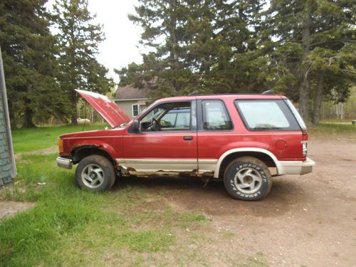 1991 ford explorer 2 door 4x4 eddie bauer