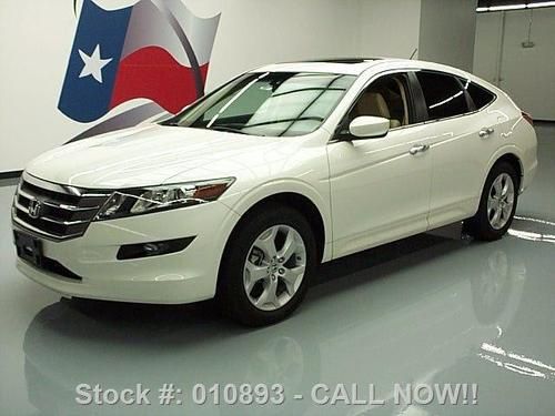 2010 honda accord crosstour ex-l sunroof nav rear cam!! texas direct auto