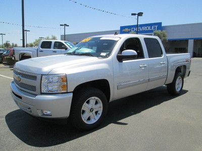 2011 4x4 4wd v8 silver automatic miles:23k crew cab pickup truck *certified