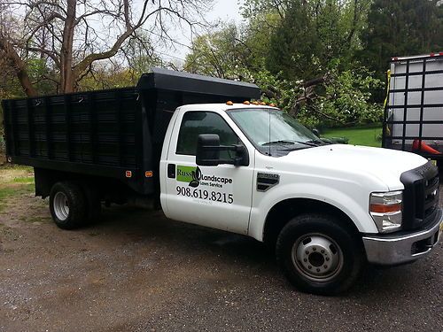 2008 ford f350 rwd landscape dump body 5.4 v8 11k miles