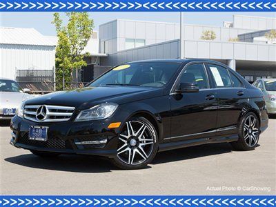 2013 c250 sport: cpo at authorized mb dealer, multimedia, lighting pge, 4k miles