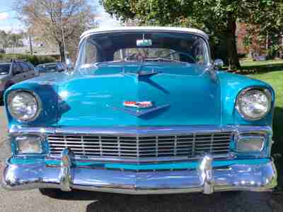 1956 CHEVROLET BELAIR CONVERTIBLE 265 V8 AUTOMATIC, US $49,995.00, image 4