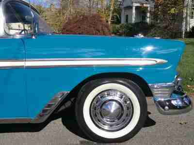 1956 CHEVROLET BELAIR CONVERTIBLE 265 V8 AUTOMATIC, US $49,995.00, image 7