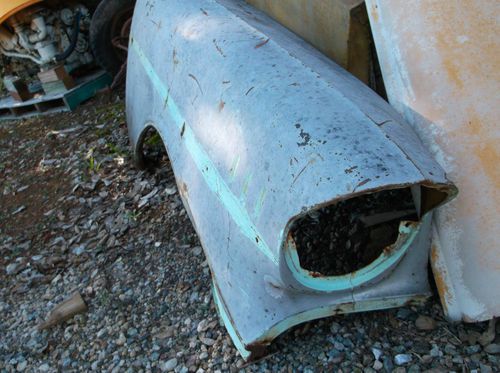 1957 chevy car passenger front fender rat rod bel air 210 150 wagon