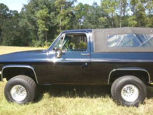 No reserve!!   really nice 1984 k10 blazer...daily driver for over a year!