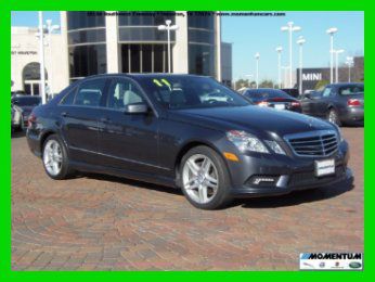 2011 mercedes-benz e550 16k miles*nav*sunroof*heat&amp;vent seats*1 owner*we finance