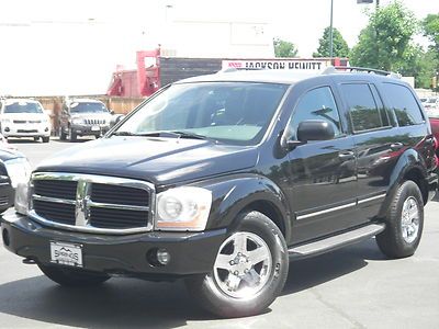 2005 dodge durango leather, hemi, nav, dvd, 7 seat belts, 92k miles