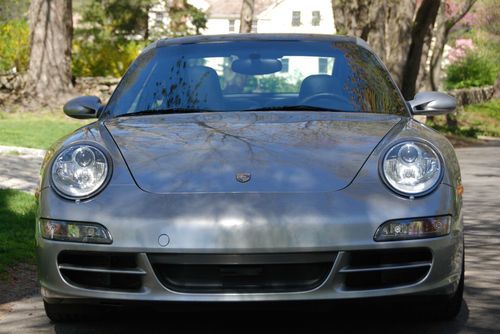 2007 Porsche 911 2dr Targa 4S - GT SILVER, image 2