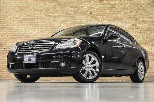 2007 infiniti m35x sedan! tech pkg! navigation! rear camera! chrome whls! clean!