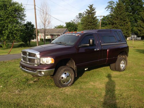 2004 dodge ram 3500 laramie 5.9l cummins 4wd pick-up truck 6-speed dually