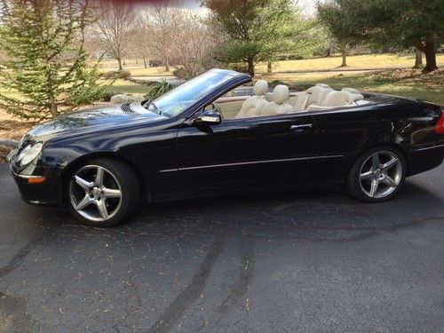 2005 mercedes-benz clk320 convertible 2-door 3.2l