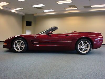 2003 CORVETTE 50TH ANNIVERSARY CONVERTIBLE LOW MILES SUPER CLEAN AND RARE WOW!!, US $23,989.00, image 2