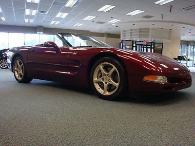 2003 CORVETTE 50TH ANNIVERSARY CONVERTIBLE LOW MILES SUPER CLEAN AND RARE WOW!!, US $23,989.00, image 6