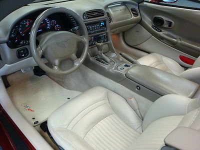 2003 CORVETTE 50TH ANNIVERSARY CONVERTIBLE LOW MILES SUPER CLEAN AND RARE WOW!!, US $23,989.00, image 24