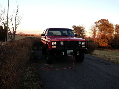 M1009 1986 k5 chevy blazer