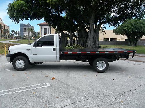 2006 ford f350 flatbed dually 4x4 diesel