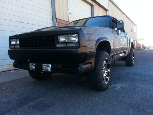 1983 custom elcamino ss all wheel drive chase/pilot vehicle