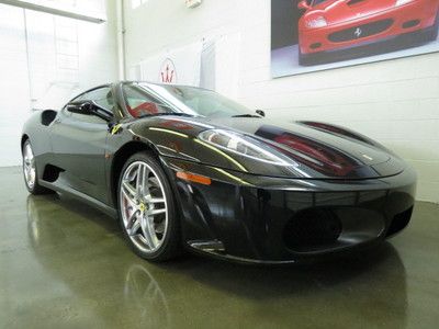 F430 6- speed f1 trans all leather daytona seats red calipers all keys books