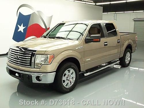 2012 ford f150 texas crew ecoboost v6 chrome pkg 22k mi texas direct auto