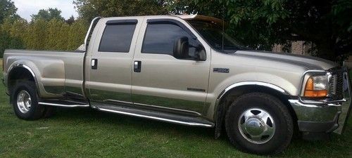 2001 ford f-350 lariat pickup 7.3l diesel powerstroke dually