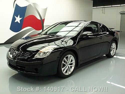 2009 nissan altima 3.5 se coupe sunroof spoiler 46k mi texas direct auto