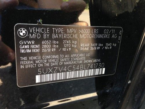 2011 BMW X5 xDrive35i Sport Utility 4-Door 3.0L, US $33,900.00, image 9