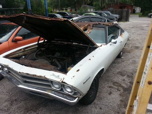 1969 chevrolet, chevelle, malibu, florida, v8, needs restoring!!