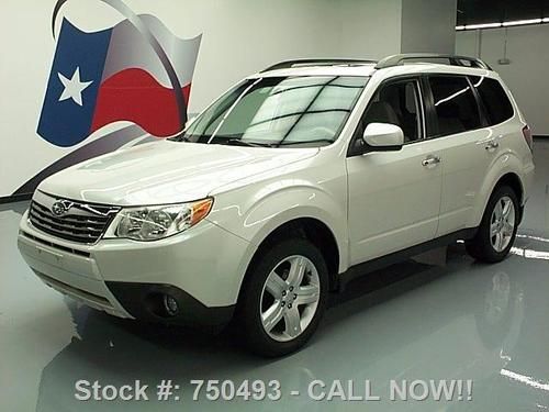 2009 subaru forester 2.5 x ltd awd/4x4 sunroof nav 43k texas direct auto