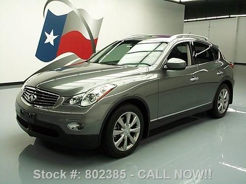 2011 infiniti ex 35 journey sunroof nav rear cam 23k mi texas direct auto