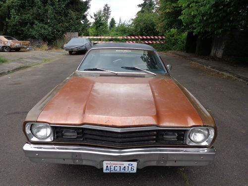 1973 plymouth duster dodge dart demon clone numbers matching motor