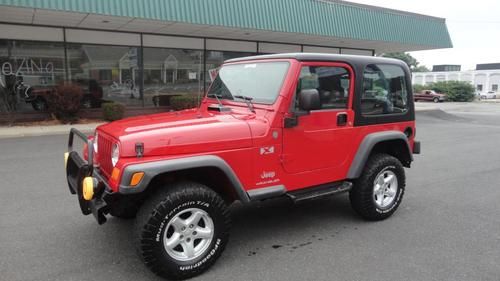 Jeep wrangler x ** a/c ** 5-speed manual transmission ** 4.0l i6 ** no reserve