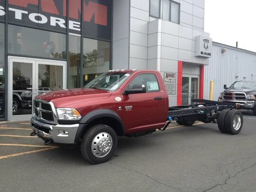 New 2012 ram 5500 slt cab &amp; chassis, cummins turbo diesel, auto, 120" cab/axle