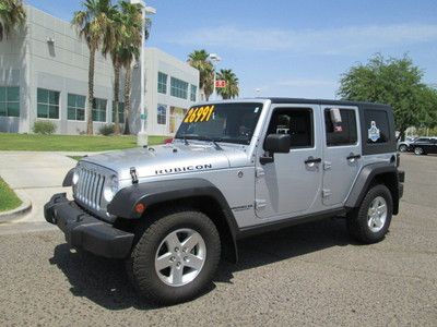 2008 unlimited 4x4 4wd silver automatic hard top miles:55k certified