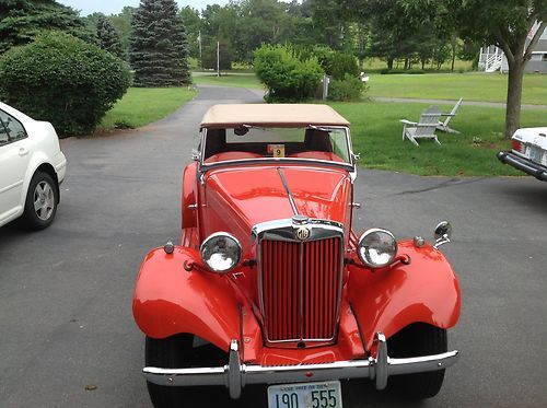 1952 mg td base 12.50  one by the same gentleman body of restoration