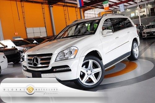 11 mercedes-benz gl550 35k 1-own nav heat-sts moonroof rear-cam rear-ent pdc