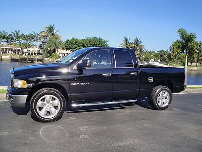 05 dodge ram 1500 quad cab slt 4x4*hemi*running boards*x-tra sharp*great package