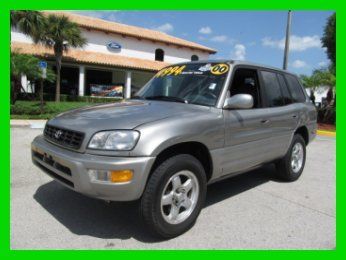 00 silver 2l i4 automatic rav-4 suv *16 inch alloy wheels *cruise control