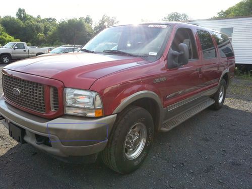 2003 ford excursion eddie bauer ed. loaded leather 3rd row 2wd - no reserve