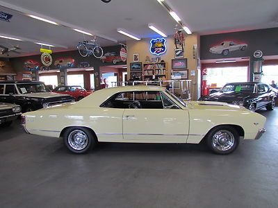 1967 chevrolet chevelle 350 4 speed ss hood butternut yellow