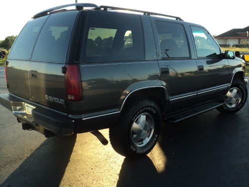 chevy, tahoe, charcoal, 4-door, 4wd, leather, LT package, running boards, image 7