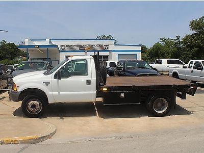 Cab &amp; chassis flat bed dually leather hitch tow tool box back rack cruise