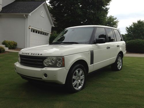 2006 land rover range rover hse sport utility 4-door 4.4l