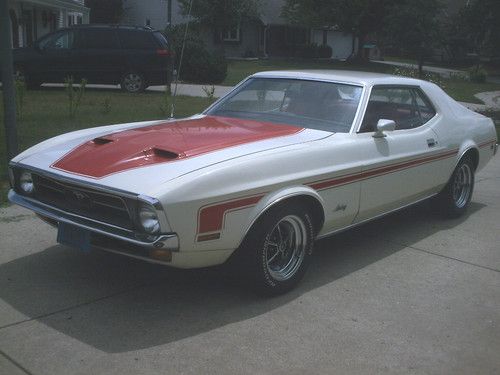 1972 ford mustang coupe, 351 cleveland, real muscle