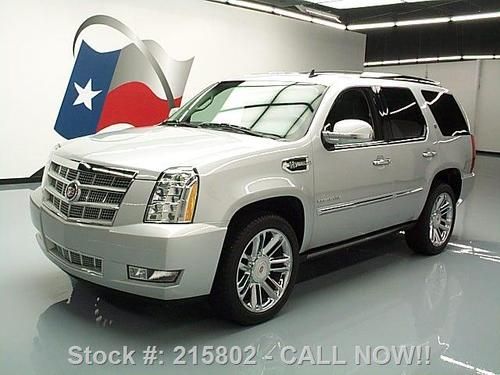 2012 cadillac escalade platinum hybrid nav dvd 22's 12k texas direct auto